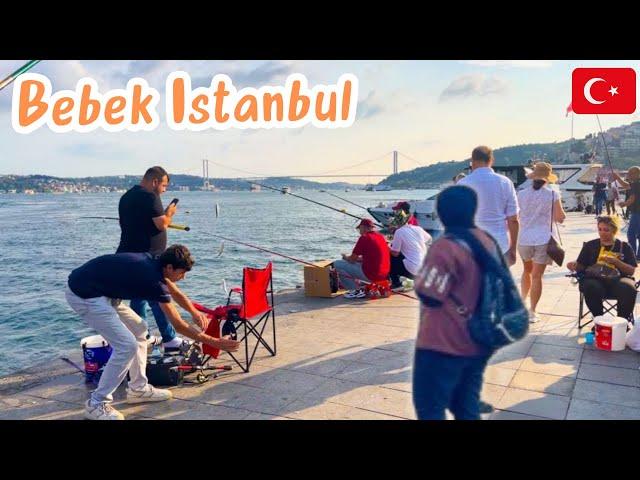 Bebek Neighborhood Walking Tour, The Most Luxurious District in Istanbul | 4K HDR