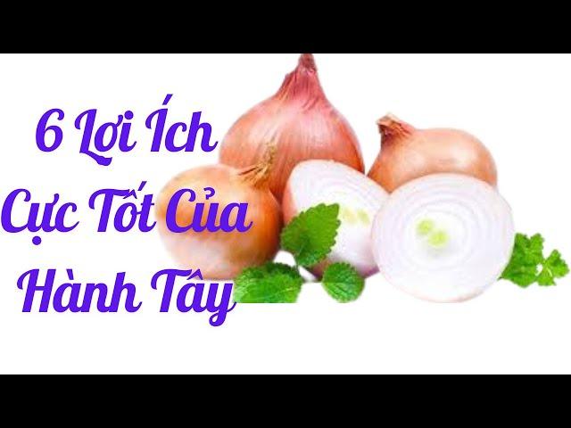 Top 6 Health Benefits of Onions|| Hành Tây Có Những Lợi Ích Sức Khỏe Gì?