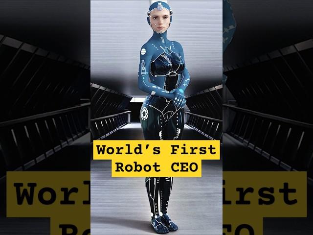 World’s First Robot CEO: A Chinese Company’s Bold Move | #ai #robotics #futuretech #china