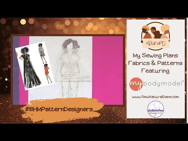 [465]My Sewing Plans & Fabrics for the #BHMPatternDesigners Challenge|www.SewNaturalDane.com