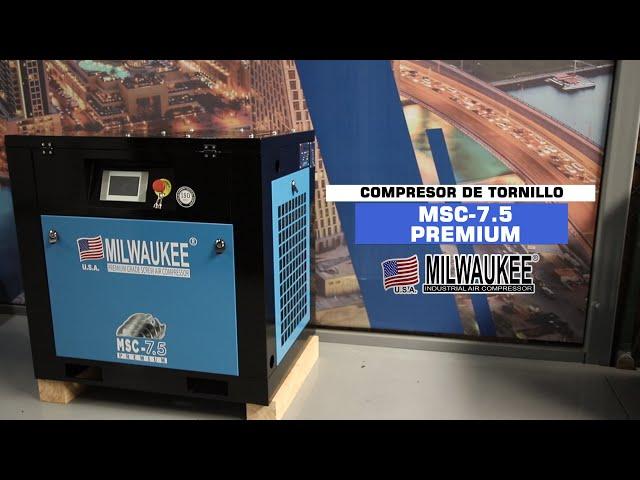 Compresor de tornillo Milwaukee MSC-7.5P