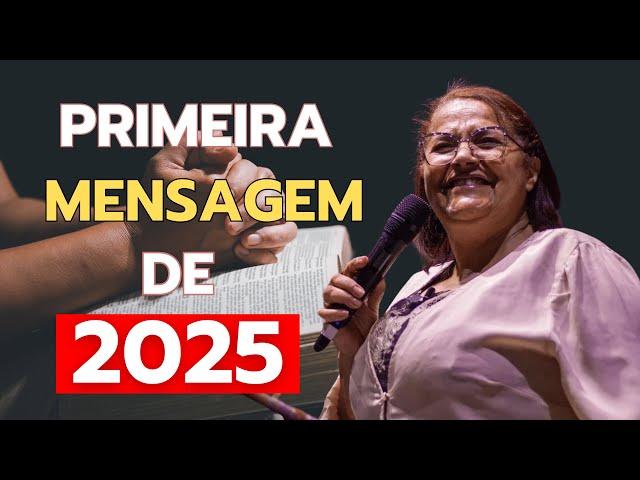 Miss Cristina Maranhão: CULTO DA VIRADA 2025 | PREGAÇÃO IMPACTANTE | Pregação Evangelica