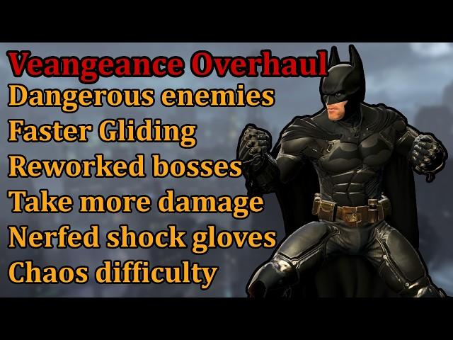 I Tried Beating the Batman: Arkham Origins Vengeance Overhaul