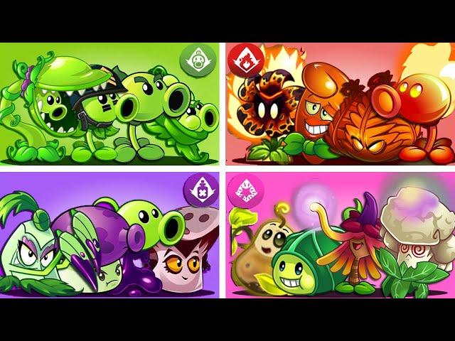 Random 4 Best Team Plants Battlez - Who Will Win? - PvZ 2 Team Plant Vs Team Plant