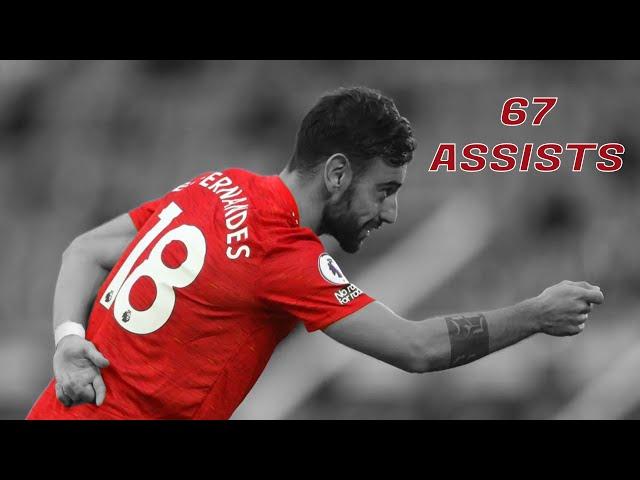 Bruno Fernandes / All 67 Assists for Man United so far..