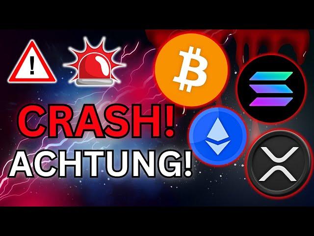 KRYPTO CRASH: Wie TIEF Kann BITCOIN & Co Fallen?! Das Ist JETZT Zu TUN! [NOTFALL VIDEO]