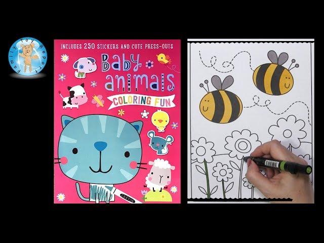 Baby Animals Coloring Fun Coloring Book -- Family Toy Report