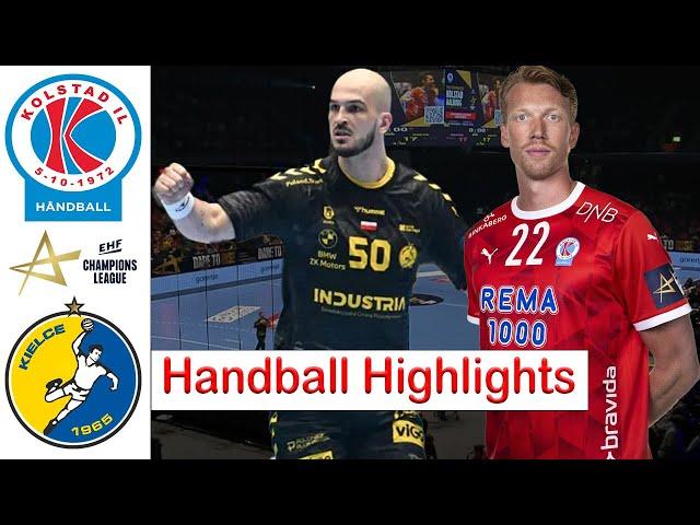 Kolstad Håndbold Vs Industria Kielce Handball Highlights EHF Champions League 2024