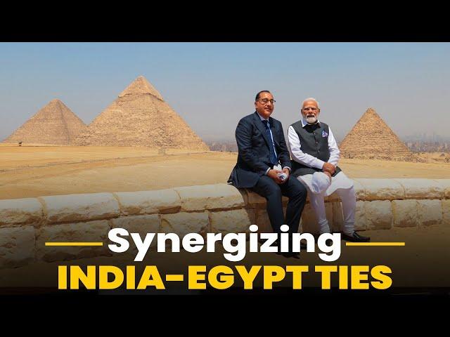 Special moments from PM Modi's Egypt visit