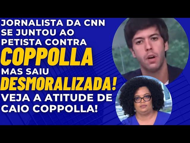 SURPREENDENTE: JORNALISTA FAZ CORO COM PETISTA MAS CAIO SE SAI MUITO BEM