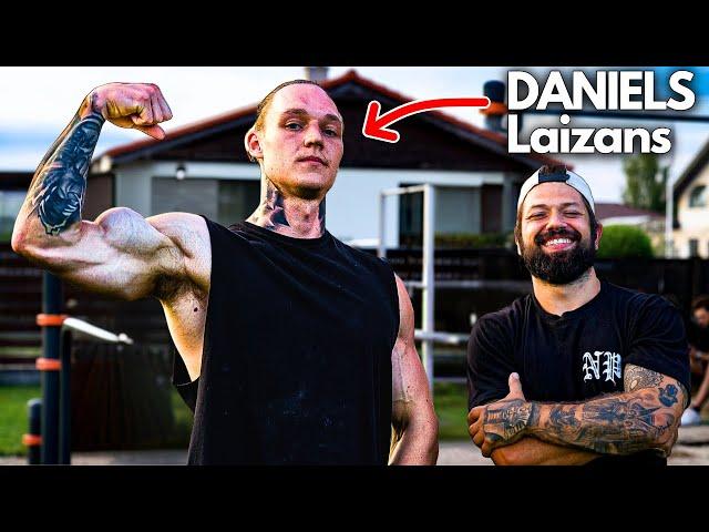 Training with DANIELS LAIZANS the GOAT of Street-workout