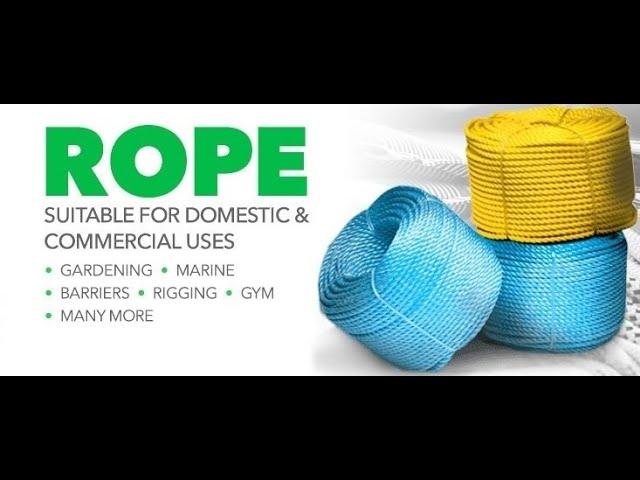 PP/HDPE Rope, Dan Line Rope, Monofilament Rope, Film Rope Multipack Plastic Industries India