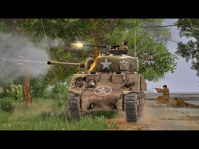 BATTLE OF CRUCIFIX HILL - US 1st Infantry Division Assault 1944