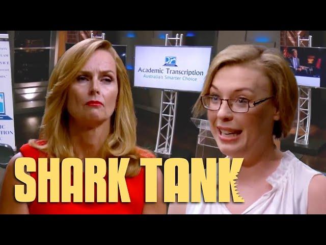 Can Actress & CEO of Academic Transcription Handle Both Roles? | Shark Tank AUS