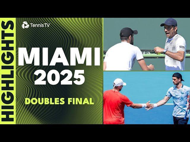 Arevalo & Pavic vs Cash & Glasspool For The Title! | Miami 2025 Men's Doubles Final Highlights
