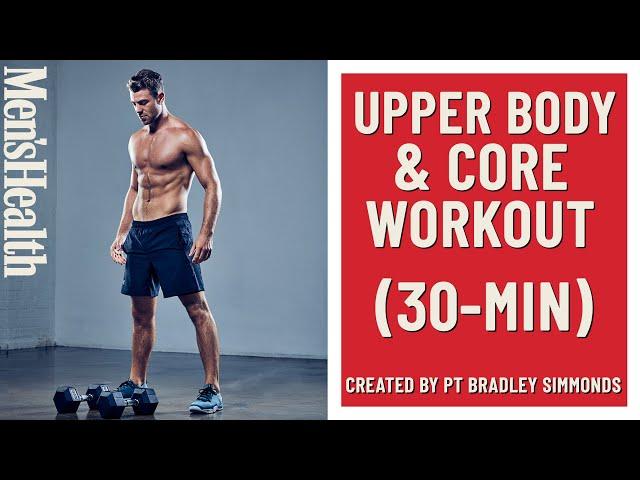 30-Minute Upper Body & Core Workout | Men’s Health UK