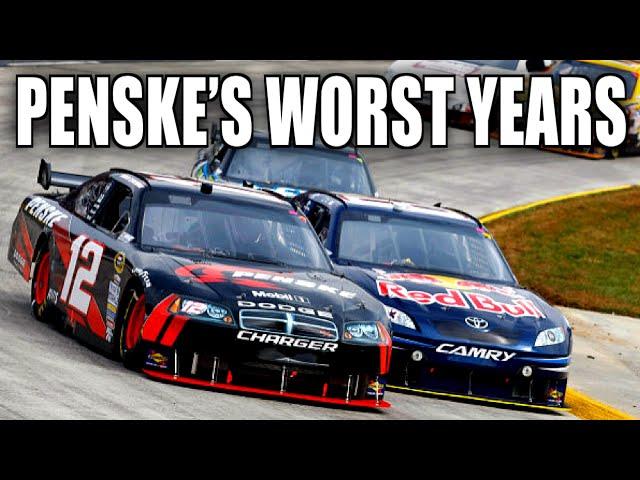 Penske's NASCAR Dark Years