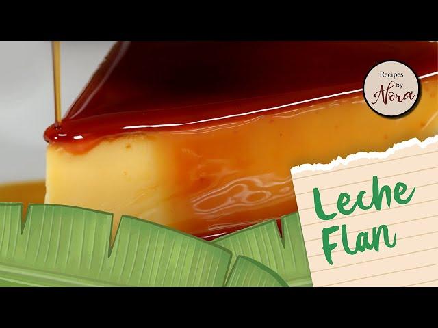 Oven Baked Leche Flan