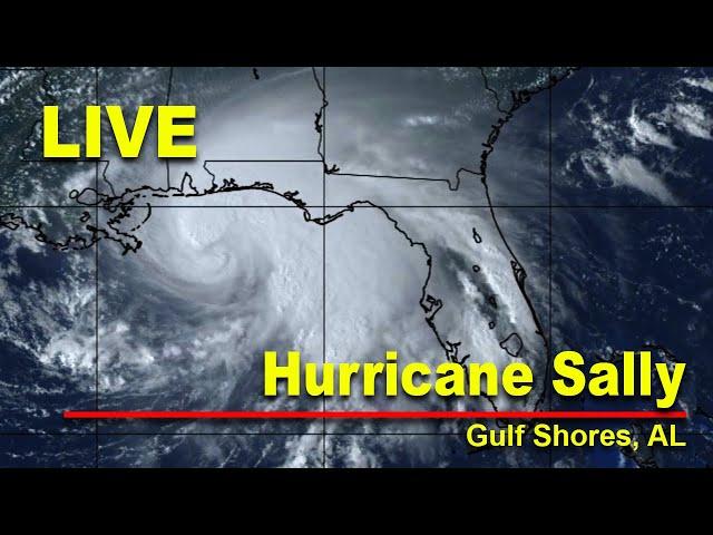 LIVE — Hurricane Sally in Gulf Shores, AL