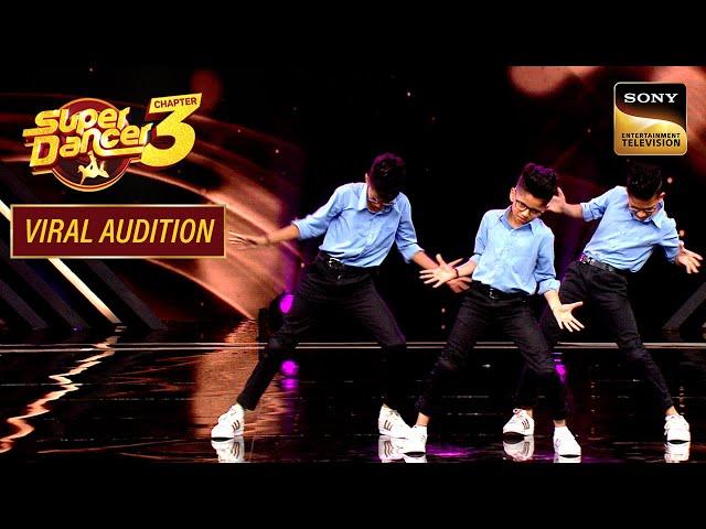 'Haule Haule' पर Idli-Vada-Dosa का एक Well Coordinated Trio | Super Dancer S3 | Viral Auditions