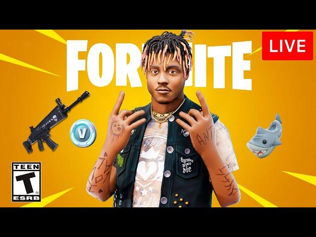  [LIVE] *NEW* FORTNITE JUICE WRLD UPDATE! (NEW KICKS)