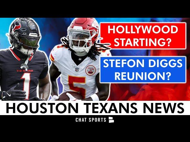 Houston Texans News: Hollywood Brown Starting, John Metchie out? Stefon Diggs Reunion?