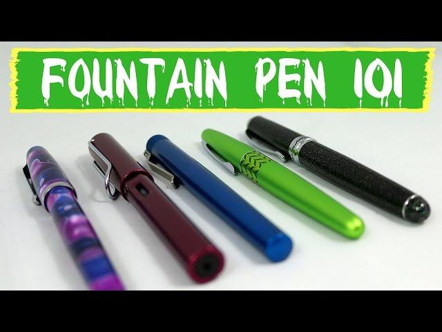 FOUNTAIN PEN 101- How to Choose a Fountain Pen