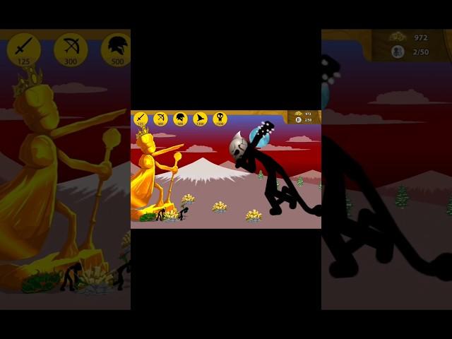 Final Boss vs Statue and Giant #stickwarlegacy #edit #finalboss #war #games #stickman #vs #trollface