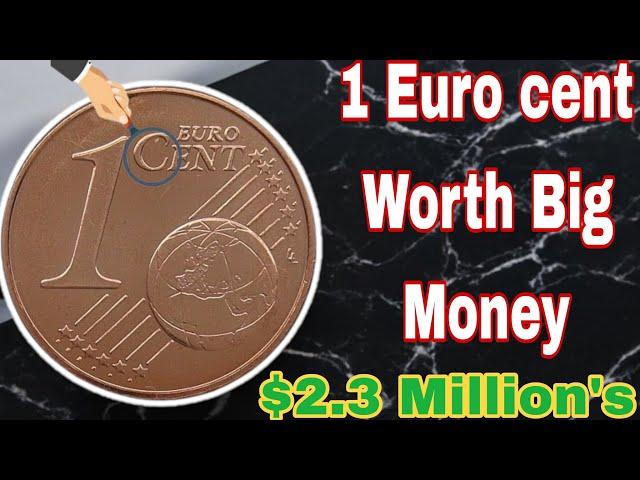 Top 6 Ultra Rare Germany 1 Euro cent 2002 with A D Mintmark Coin velue