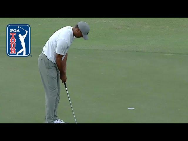 Tiger Woods' eagle on No. 11 at Hero World Challenge 2019