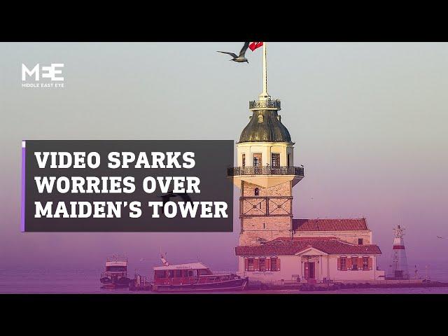 Istanbul's Maiden Tower: Turks voice worry over restoration of iconic monument as it seems missing