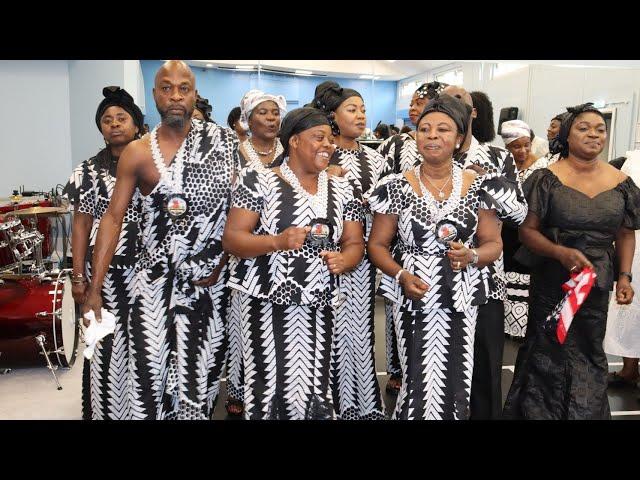 GHANAIAN THANKSGIVING SERVICE OF OBAAPANIN MARY ADOBEA {A.K.A MASE AKUA 86 YEAR'S}IN LONDON