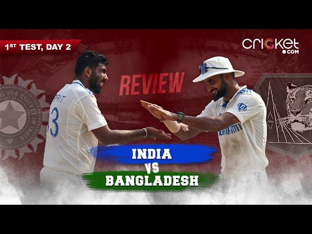 LIVE | India vs Bangladesh | BUMRAH DESTRUCTS VISITORS | 1st Test, Day 2 | Review