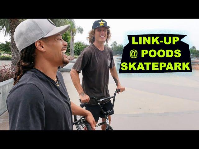 Link up at POODS SKATEPARK