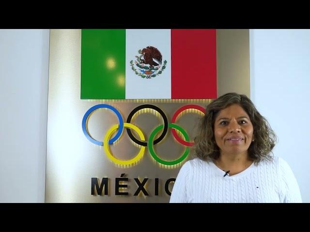 Interview with Mrs Maria José Alcalá, President of the Mexican Olympic Committee.