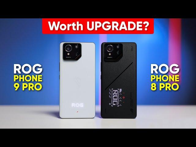 ROG Phone 9 Pro vs ROG Phone 8 Pro: WORTH Upgrading?