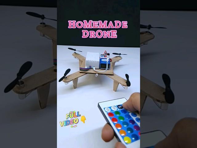 DIY remote controlled Drone | science project drone model