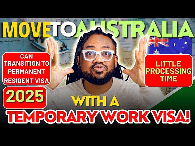 Move to AUSTRALIA in 2025! Fastest Temporary Work Visa Application Guide (No IELTS Needed?)
