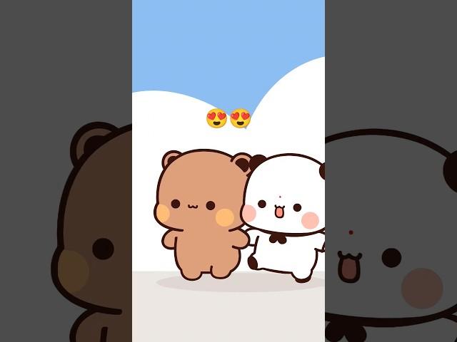 Subscribe please  cute bubu dudu  #shorts #cartoon #animation #youtubeshorts #dudububu