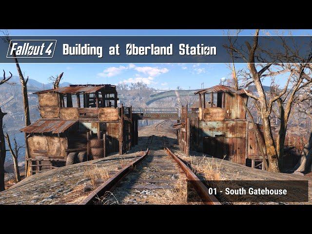 Fallout 4 - Building at Oberland Station 01 (South Gatehouse)