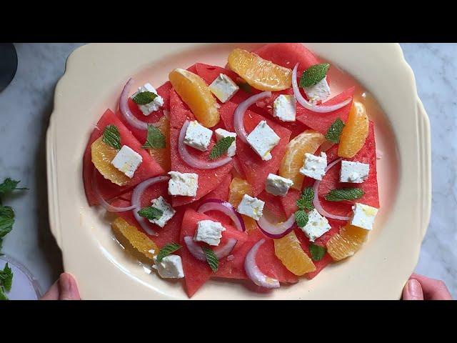 Watermelon, Orange, and Feta Salad | The Perfect Holiday Side Dish | Everyday Food