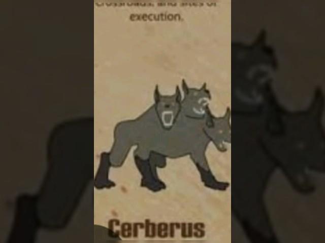 Types of Mythical creatures|| Cerberus || #techbaba #shorts #ytshorts