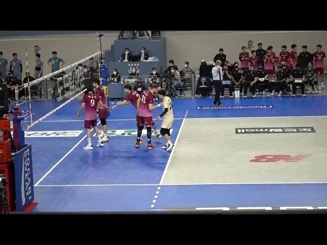 대한항공점보스 kal jumbos 스카이워커스전 진지위 선수 korea pro volleyball