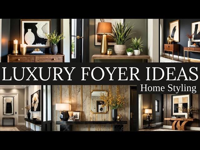 Stunning Entryway Decor 2025 | Modern Hallway Design & Luxury Foyer Ideas