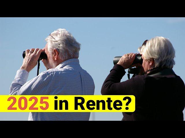 Diese Jahrgänge können im Jahr 2025 in Rente gehen