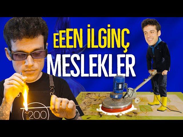 EEEEN İLGİNÇ MESLEKLERİ DENEDİM!