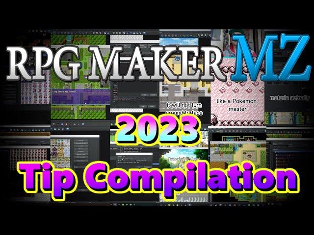 RPG Maker MZ Tip and Tutorial Compilation [2023 Edition]