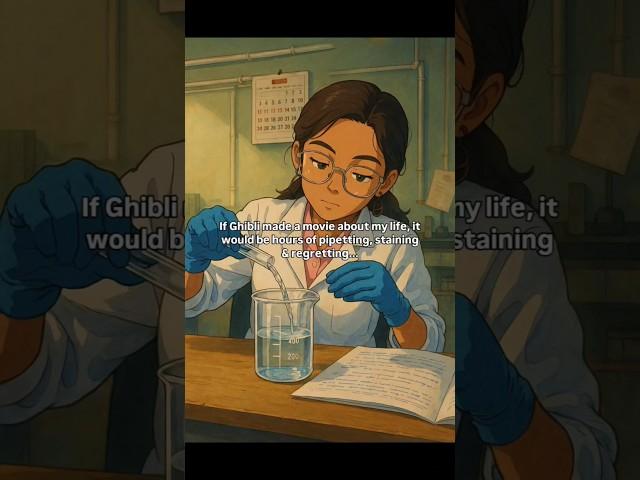 The science laboratory is my aesthetic village #motivation #research #science #ghibli