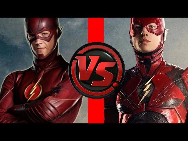Flash VS Flash | Ezra Miller Flash vs Grant Gustin Flash | Who is FASTER?!