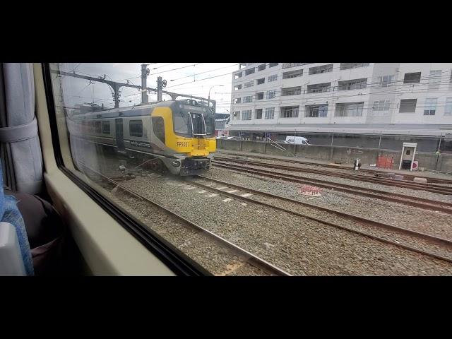 Wairarapa Afternoon Train Arriving into Wellington Central, New Zealand, 17 March 2020